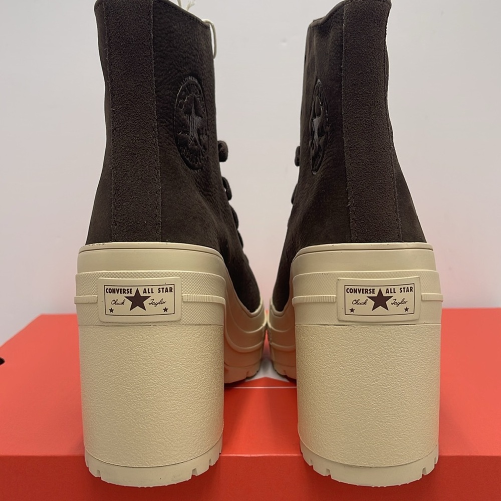 Converse WMNS CHUCK 70 DE LUXE HEEL HI FRESH BREW/FRESH BREW A11542C Platforms - Picture 13 of 16